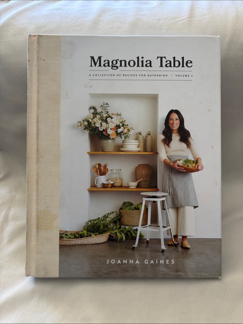 Magnolia Table Cookbook by Magnolia - White, Cream, Green Accents